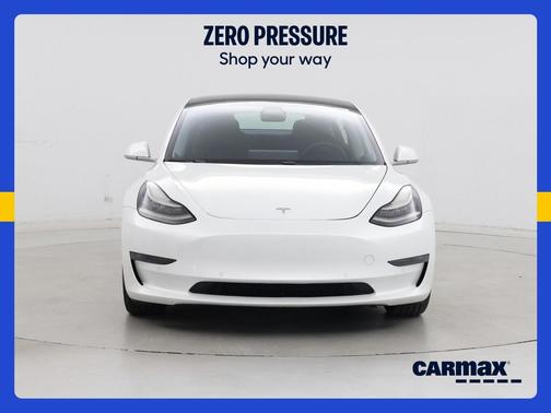 White 2020 Tesla Model 3 Long Range