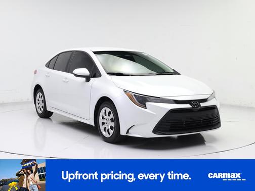 White 2024 Toyota Corolla LE