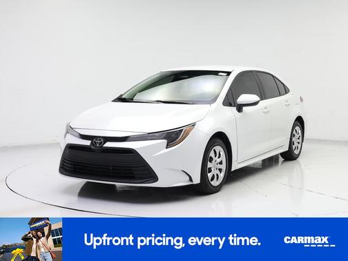 White 2024 Toyota Corolla LE