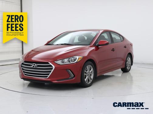 Red 2017 Hyundai ELANTRA Value Edition