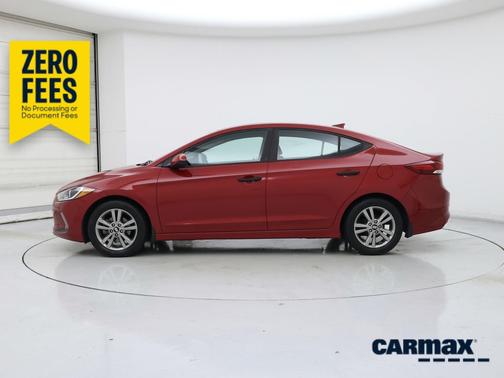 Red 2017 Hyundai ELANTRA Value Edition