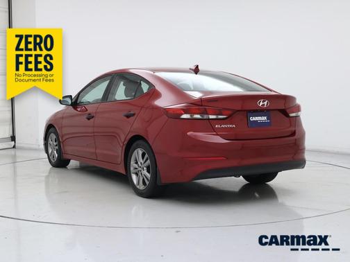 Red 2017 Hyundai ELANTRA Value Edition