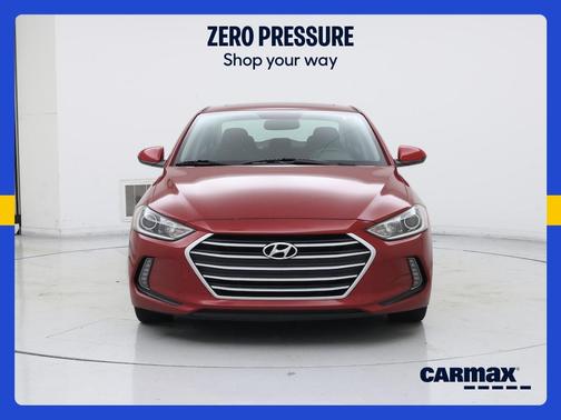 Red 2017 Hyundai ELANTRA Value Edition