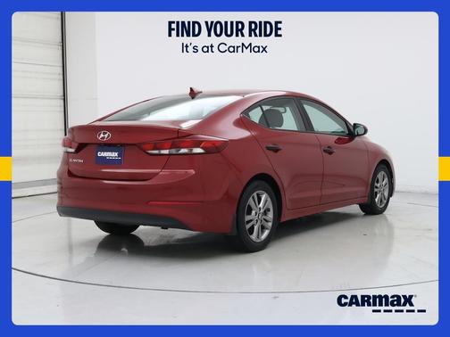 Red 2017 Hyundai ELANTRA Value Edition