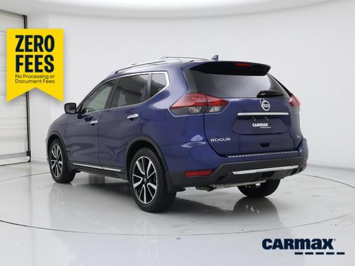 Blue 2020 Nissan Rogue SL