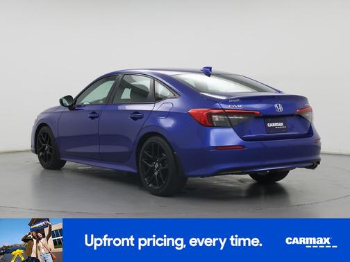 Blue 2023 Honda Civic Sport