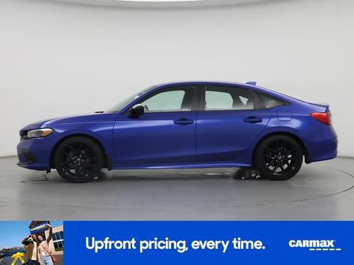 Blue 2023 Honda Civic Sport