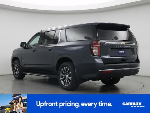 Blue 2021 Chevrolet Suburban LT