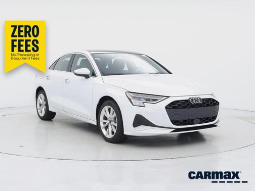 White 2025 Audi A3 Premium
