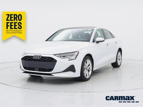 White 2025 Audi A3 Premium