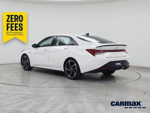 White 2023 Hyundai ELANTRA N Line
