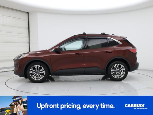 Burgundy 2021 Ford Escape SEL