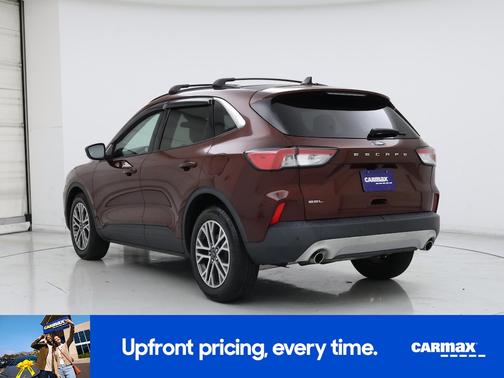 Burgundy 2021 Ford Escape SEL