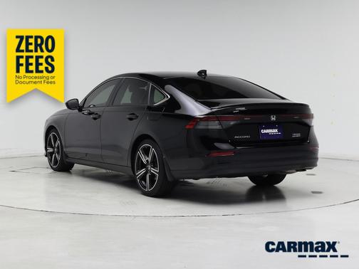 Black 2024 Honda Accord Hybrid Sport