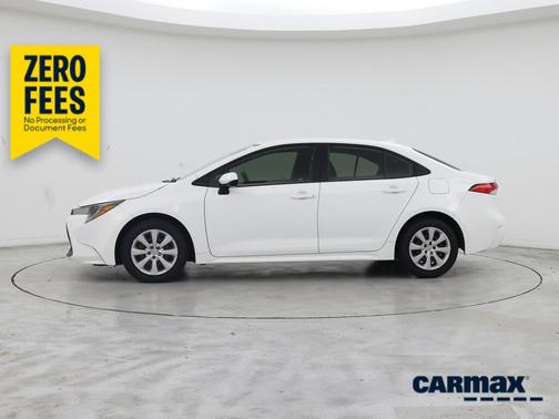 White 2020 Toyota Corolla LE
