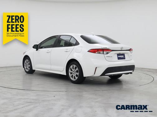 White 2020 Toyota Corolla LE