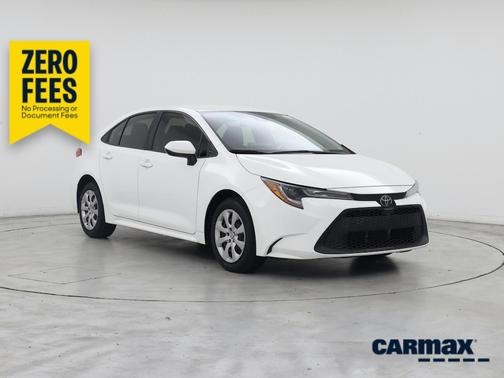 White 2020 Toyota Corolla LE