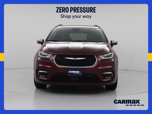 Red 2021 Chrysler Pacifica Limited