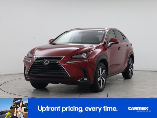Red 2020 Lexus NX 300
