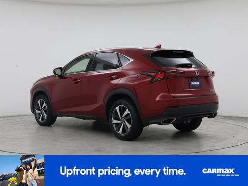 Red 2020 Lexus NX 300