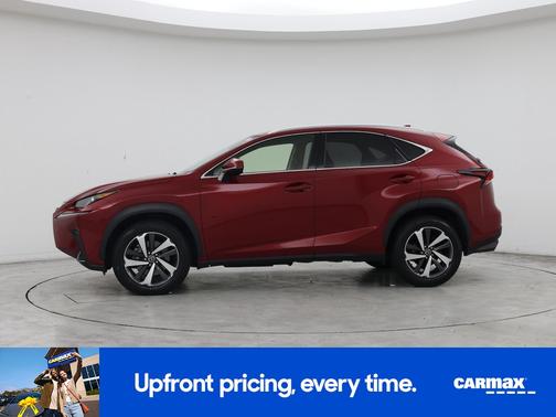 Red 2020 Lexus NX 300