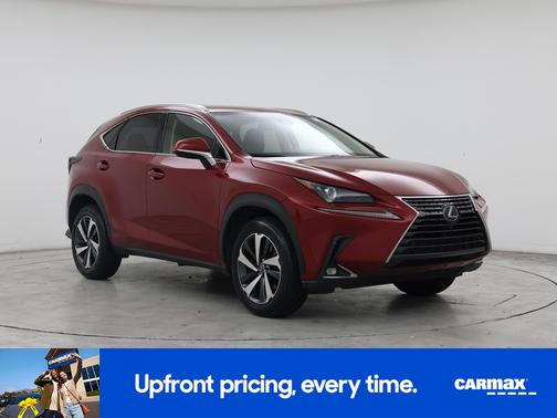 Red 2020 Lexus NX 300