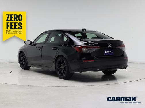 Black 2025 Honda Civic Sport