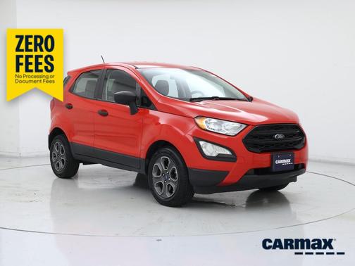 Red 2020 Ford EcoSport S