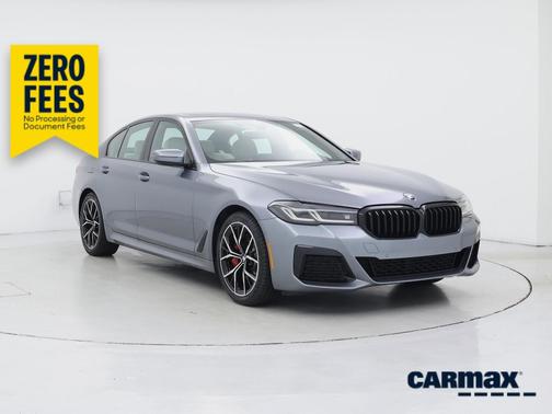 Blue 2022 BMW 530 I