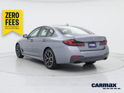 Blue 2022 BMW 530 I