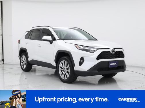 White 2023 Toyota RAV4 XLE Premium