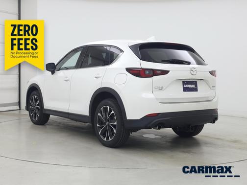 White 2022 Mazda CX-5 2.5 S Premium Package