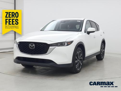 White 2022 Mazda CX-5 2.5 S Premium Package