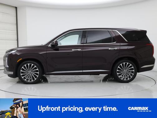 Red 2024 Hyundai PALISADE Calligraphy