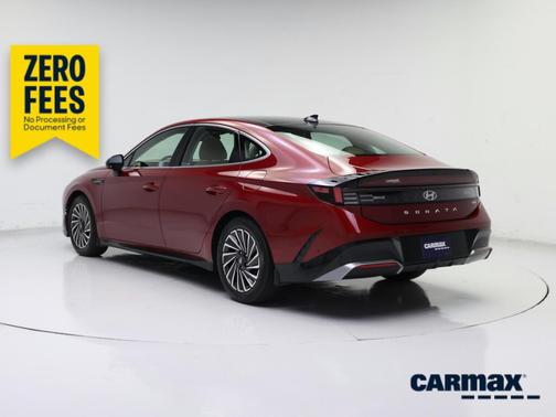 Red 2024 Hyundai SONATA Hybrid Limited