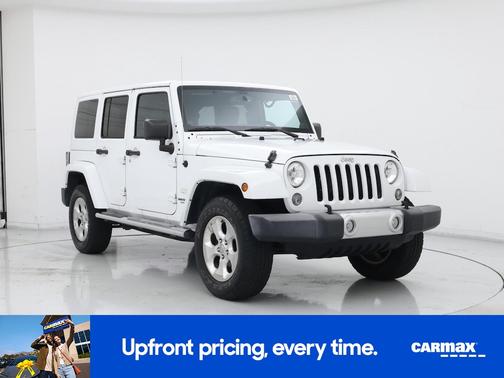 White 2014 Jeep Wrangler Unlimited Sahara