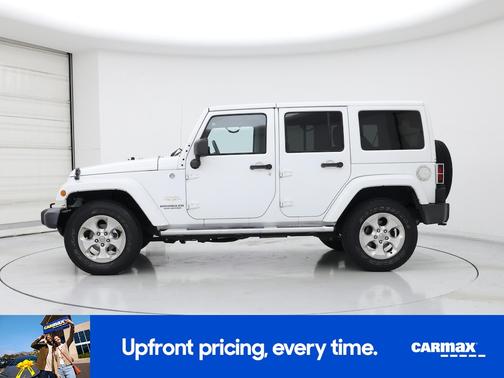 White 2014 Jeep Wrangler Unlimited Sahara