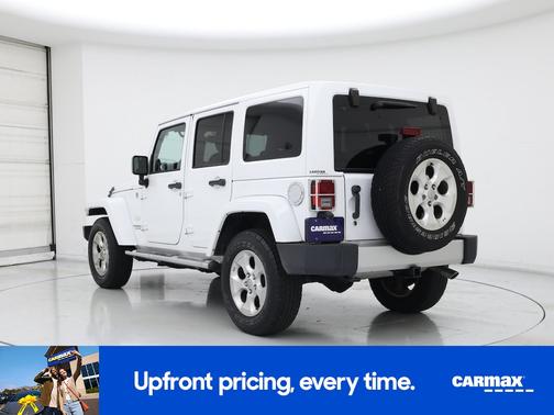 White 2014 Jeep Wrangler Unlimited Sahara