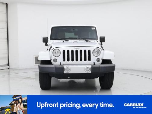 White 2014 Jeep Wrangler Unlimited Sahara