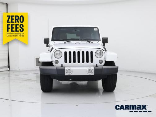 White 2014 Jeep Wrangler Unlimited Sahara