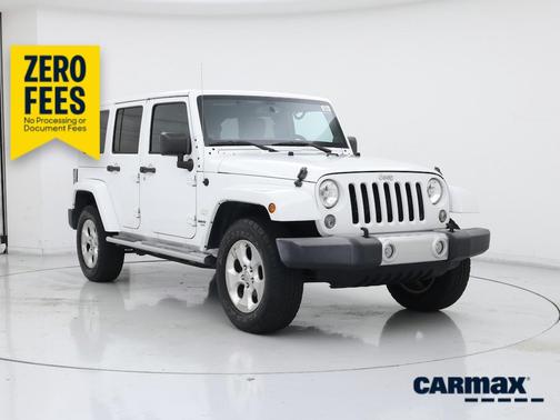 White 2014 Jeep Wrangler Unlimited Sahara