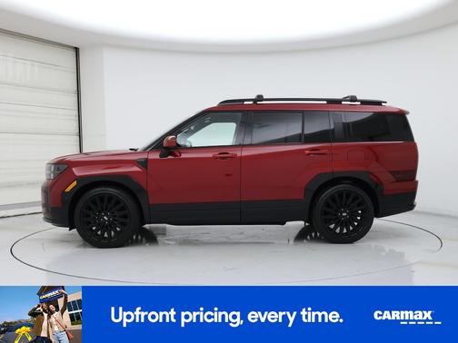 Red 2025 Hyundai SANTA FE Calligraphy