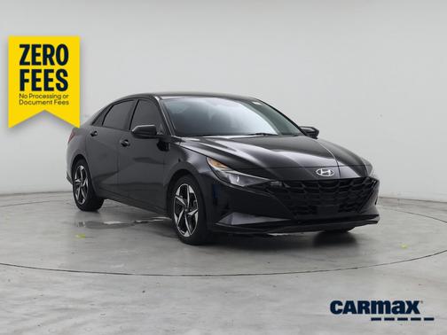 Black 2023 Hyundai ELANTRA SEL