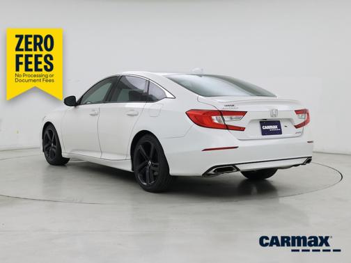 White 2019 Honda Accord Sport