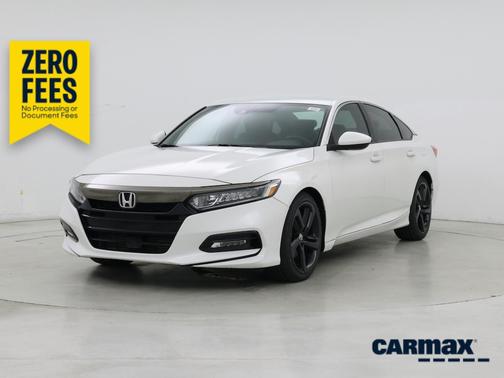 White 2019 Honda Accord Sport