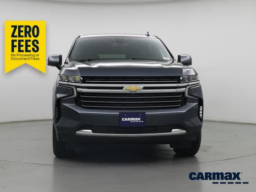 Blue 2021 Chevrolet Suburban LT