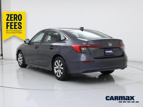 Gray 2023 Honda Civic EX
