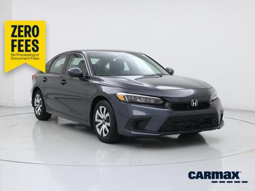 Gray 2023 Honda Civic EX