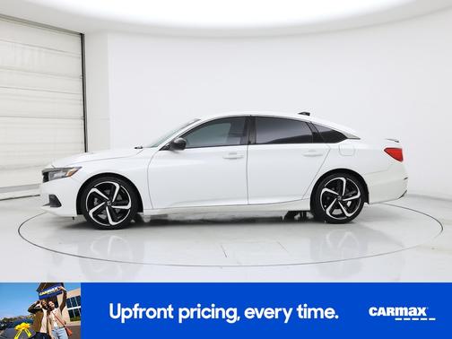 White 2021 Honda Accord Sport SE