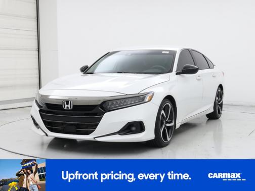 White 2021 Honda Accord Sport SE